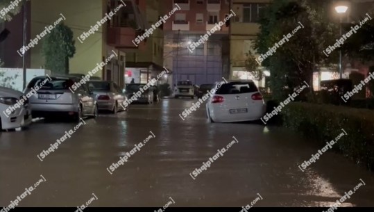 Reshjet e dendura të shiut shkaktojnë përmbytje në disa lagje të Lezhës