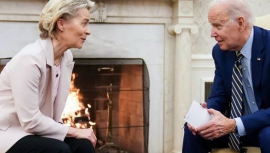 Von der Leyen- Bidenit: BE po lirohet nga gazi rus me ndihmën e SHBA