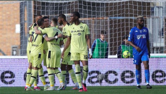 VIDEO/ Napoli shkon +18 nga Interi, dëmtohet Gjimshiti! Udinese fiton në transfertë, Lazio 'x'