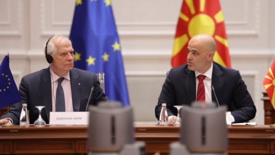 Borrell: Ndryshimet kushtetuese i hapin rrugë anëtarësimit të Shkupit në BE