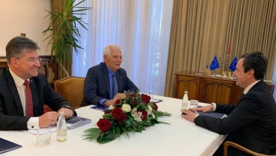 Kurti takon ndërmjetësuesit europianë, pas pak pritet takimi me Vuçiç