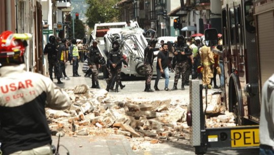 Tërmet i fuqishëm me magnitudë 6.5 ballë në Ekuador, të paktën 14 të vdekur