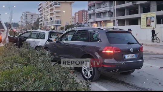 Aksident në Vlorë, shoferi 45-vjeçar përplas këmbësoren dhe largohet nga vendngjarja! Pas pak minutash përplaset me një mjet tjetër  (VIDEO)