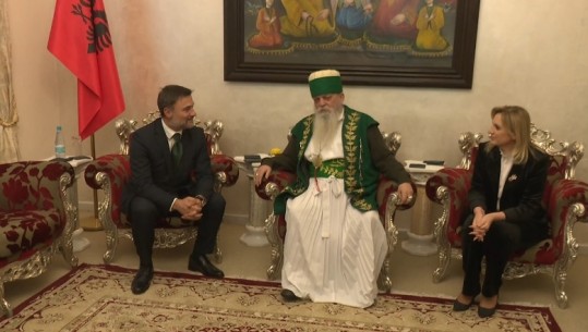 Alibeaj takohet me Kryegjyshin Botëror të Bektashinjve: Urime shqiptarëve për këtë festë të ringjalljes