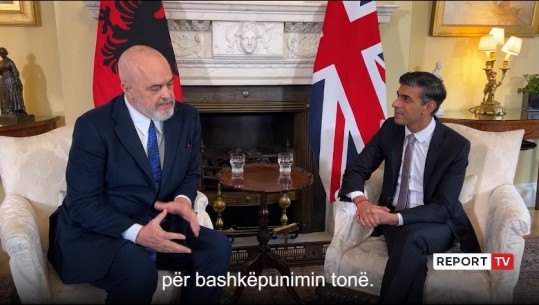 Rama-britanikëve: Ai djali që vjen nga Shqipëria me varkë është si Dua Lipa, që erdhi si emigrante! Shqiptarët këtu vijnë të ndërtojnë, të këndojnë për ju