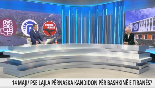 Në garë për bashkinë e Tiranës, Përnaska në Report Tv: PD është shpërbërë në tre pjesë, njerëzit s’kanë shpresë te e djathta! Përçarja ka fuqizuar mazhorancën