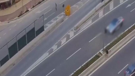 VIDEO/ Aksidenti me vdekje te Astiri në Tiranë, momenti kur këmbësori kalon rrugën dhe fluturohet nga makina