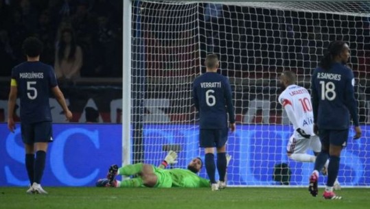 PSG nuk fiton as në derbin e Francës, mposhtet nga Lyon-i në 'Parc des Princes' 