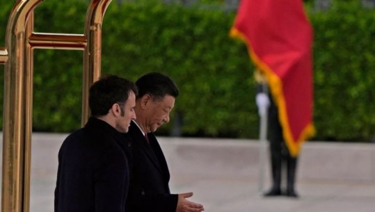 Xi Jinping takohet me Macron në Pekin: Stabiliteti në botë varet nga partneriteti strategjik Kinë-Francë