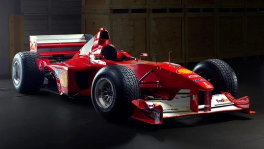 ‘Kokëkuqja’ me të cilën Schumacher fitoi titullin e parë kampion del në ankand