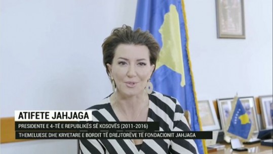 VIDEO/ Ish-Presidentja e Kosovës Atifete Jahjaga fton të rinjtë të bëhen pjesë e ‘Muza Competition’: Të tejkalojmë kufijtë fizik, por edhe politik
