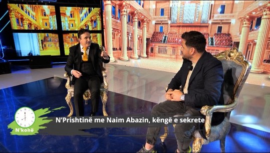 Arrestohet këngëtari Naim Abazi? ”Sapo mbaruam koncertin…” artisti tregon gjithçka në programin ‘N’kohë’, nga sekretet  personale te ftesa për Big Brother