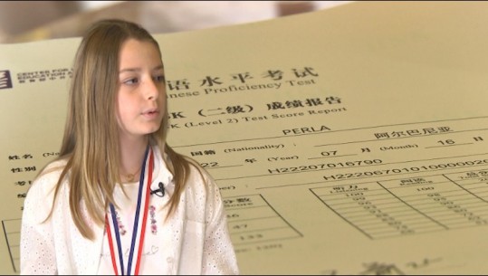 Njihuni me Perla Cingën 10-vjeçaren gjeni që flet gjuhën kineze: Po ndjek ëndrrën, synoj të bëhem shkencëtare (VIDEO)