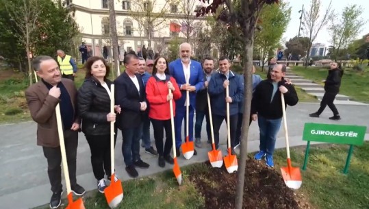 PS nis fushatën, në shesh deputetë e kandidatët, mbjellin 61 pemë! Rama: Berisha-Meta i duan bashkitë për t’u mbrojtur nga drejtësia