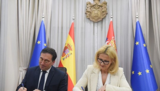 Mbështetje për integrimin në BE, shefi i diplomacisë spanjolle nis turneun ballkanik në Beograd