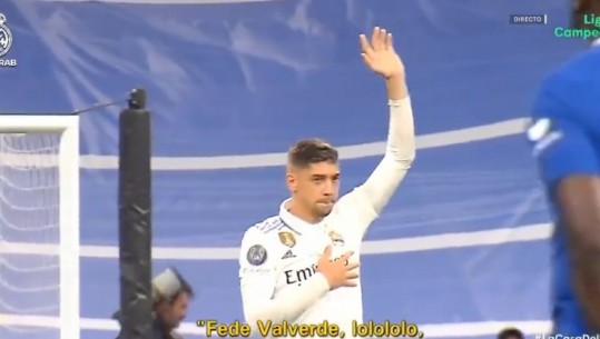 VIDEO/ Valverde kërkon falje, tifozët brohorasin emrin e tij në 'Bernabeu'