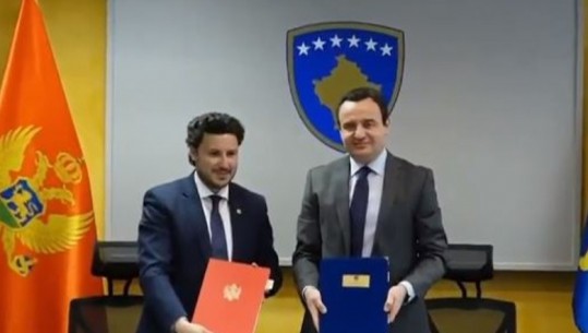 Marrëveshja Kosovë-Mal i Zi për hapësirën ajrore, Kurti: Hap i rëndësishëm, shkurton rrugën për 15 minuta 