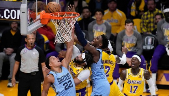 LA Lakers dhe Clippers fitore të mëdha në fazën 'play-off' të NBA