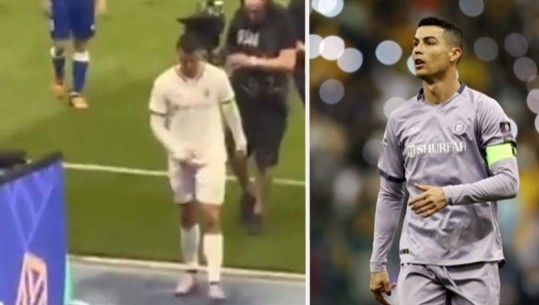 VIDEO/ Cristiano Ronaldo bën gjestin e pahijshëm karshi tifozëve