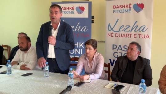 Pashk Gjoni me qytetarët në Lezhë: Këta janë thjesht mjeshtra të rrenave, ne s’do lejojmë askënd të grabisë vota