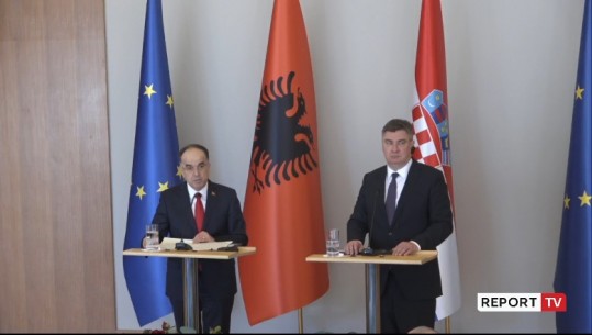 Presidenti kroat: Të lidhim Shqipërinë dhe Kroacinë me linjë hekurudhore, në interes të dy vendeve