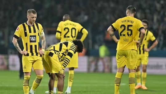 Dortmundi hap ‘fals’ përballë skuadrës modeste, rrezikon garën për titullin e Bundesligës