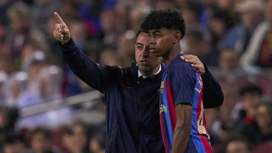 Xavi krahason talentin 15 vjeçar të Barcelonës me Messin: Yamal mund të shënojë epokën e tij këtu