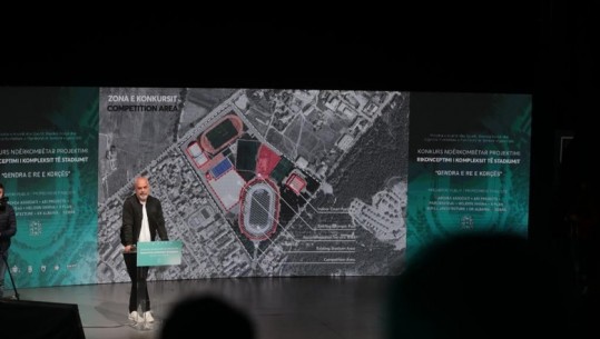 Prezantohet në Korçë projekti për stadiumin 'Skënderbeu'! Rama: Në 2025 do organizojmë Kampionatin Evropian për të rinjtë! Mundësi për turizmin