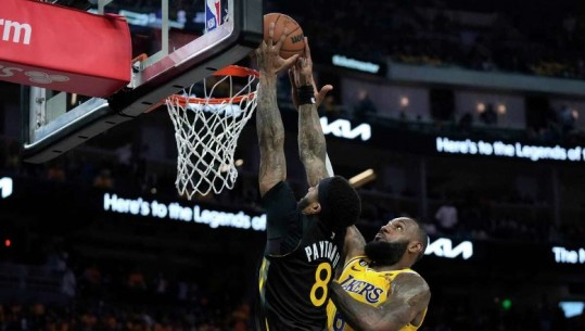 NBA/ Gjysmëfinalja e parë flet për Lakers, LeBron mposht Curry-n mes spektaklit