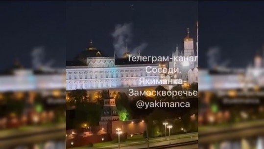 VIDEOLAJM/ Mediat ruse: Kievi u përpoq të godiste me dron në Kremlin