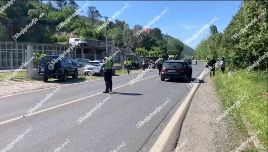 Aksident në rrugën Lezhë-Shkodër, çifti i rumunëve që udhëtonin me motor përplasen me një makinë! Dërgohen në spitalin rajonal (VIDEO)