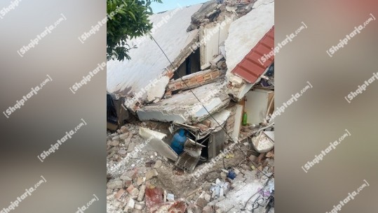 Bombola e gazit ‘hedh në erë’ shtëpinë, Report Tv sjell pamjet, ja si ka përfunduar banesa në Kuçovë