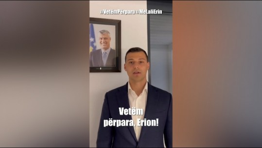 VIDEO/ Djali i Hashim Thaçit mbështet Erion Veliajn: Do të votoj të dielën, mezi pres të shoh ç’do bëjë mandatin tjetër