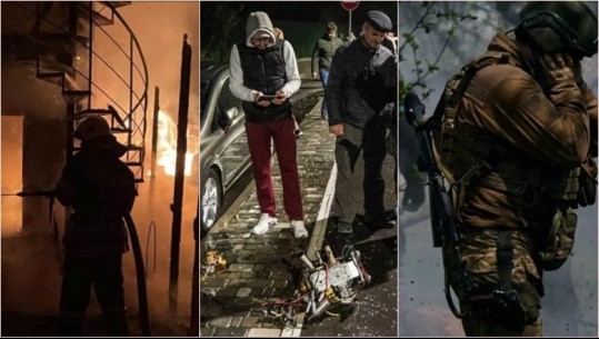 Lufta/ Sulm rus në shkallë të gjerë me dronë dhe raketa në Kiev dhe Odessa, shpërthime dhe zjarre! Prigozhin nuk e lë Bakhmutin