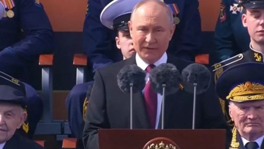 Putin në paradë: Një luftë e vërtetë është nisur kundër nesh! Perëndimi dëshiron t'i diktojë rregullat e tij botës