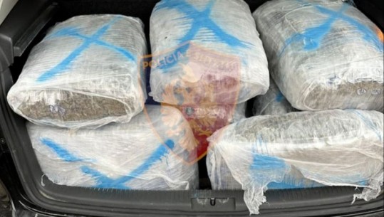 Me 48.5 kilogramë kanabis gati për shitje në makinë, kapet 28 vjeçari në Lezhë