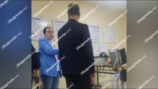 Flamur Noka e Luçiano Boçi në Elbasan futen brenda qendrës së votimit, PS: Po u bëhet presion komisionarëve