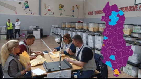 VENDORET/ PS merr 53 bashki, Veliaj fiton thellë në Tiranë, mbi 58 mijë vota para Këlliçit! BF merr vetëm 7 bashki në total
