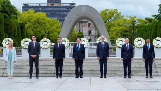 Samiti i G7-s në Hiroshima, në fokus do të jenë sërish lufta në Ukrainë dhe klima