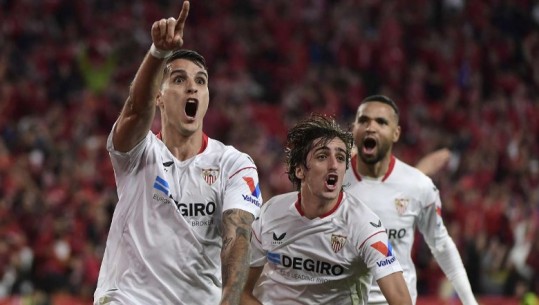GOLAT/ Juventusi 'lë nam', Sevilla e përmbys me 10 futbollistë! Spanjollët sfidojnë Romën në finalen e Europa League