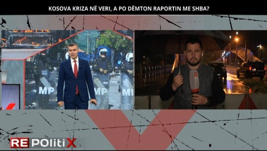 Tensionet në veri të Kosovës, gazetar i Report Tv raporton nga Mitrovica: Situata paraqitet e qetë