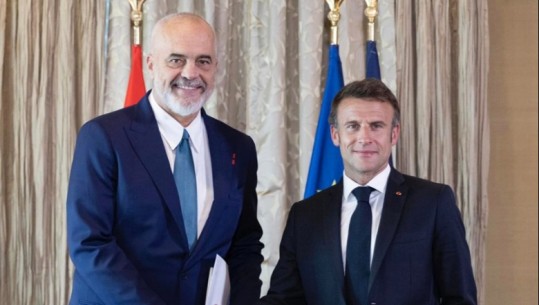 Samiti në Sllovaki, Rama takon Macron: Biseduam për marrëdhëniet bilaterale Francë-Shqipëri