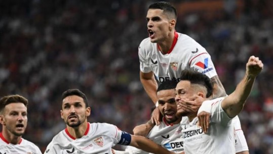 VIDEO/ Budapesti flet spanjisht, Sevilla fiton Europa League! 120 minuta, 2 gola dhe 7 penallti në finalen kundër Romës