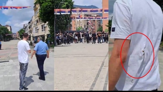 Video/ Sulmohen dy shqiptarë në veri të Mitrovicës, dërgohen në spital