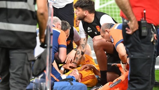 VIDEO/ Tifozi futet në fushë dhe dhunon futbollistin, shtyhet ndeshja në Francë! Lojtari përfundon në spital me 'goditje në tru'