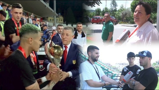 SPECIALE/ Kupa e parë në histori, përjetohet si finale Botërori në Rrogozhinë! Tifozët e Egnatias: S’keni parë gjë akoma