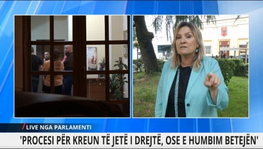 Situata në PD, Flutura Açka për Report Tv: Bashkimi me një kusht, Berisha nuk mund të jetë pjesë e procesit