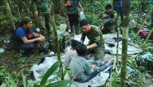 Ndodh mrekullia! 4 fëmijë i mbijetojnë aksidentit ajror dhe gjenden të gjallë pas 40 ditësh në xhunglën kolumbiane