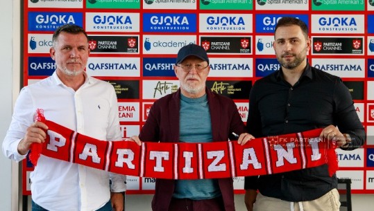 ZYRTARE/ Partizani prezanton trajnerin e ri dhe drejtorin sportiv