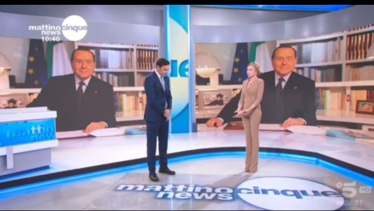 VIDEO/ Moderatorja e Mediaset shpërthen në lot për vdekjen e Silvio Berlusconit: Nuk mundem më
